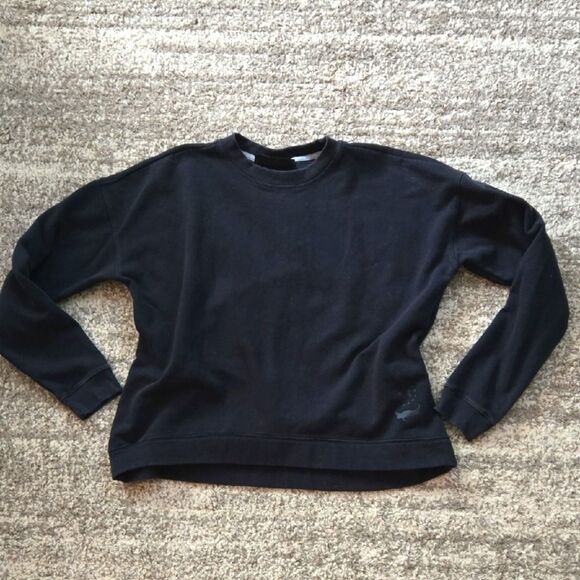 Under Armour Project Rock Men’s Crewneck Sweatshirt Black Size M Soft Pullover - Picture 1 of 7